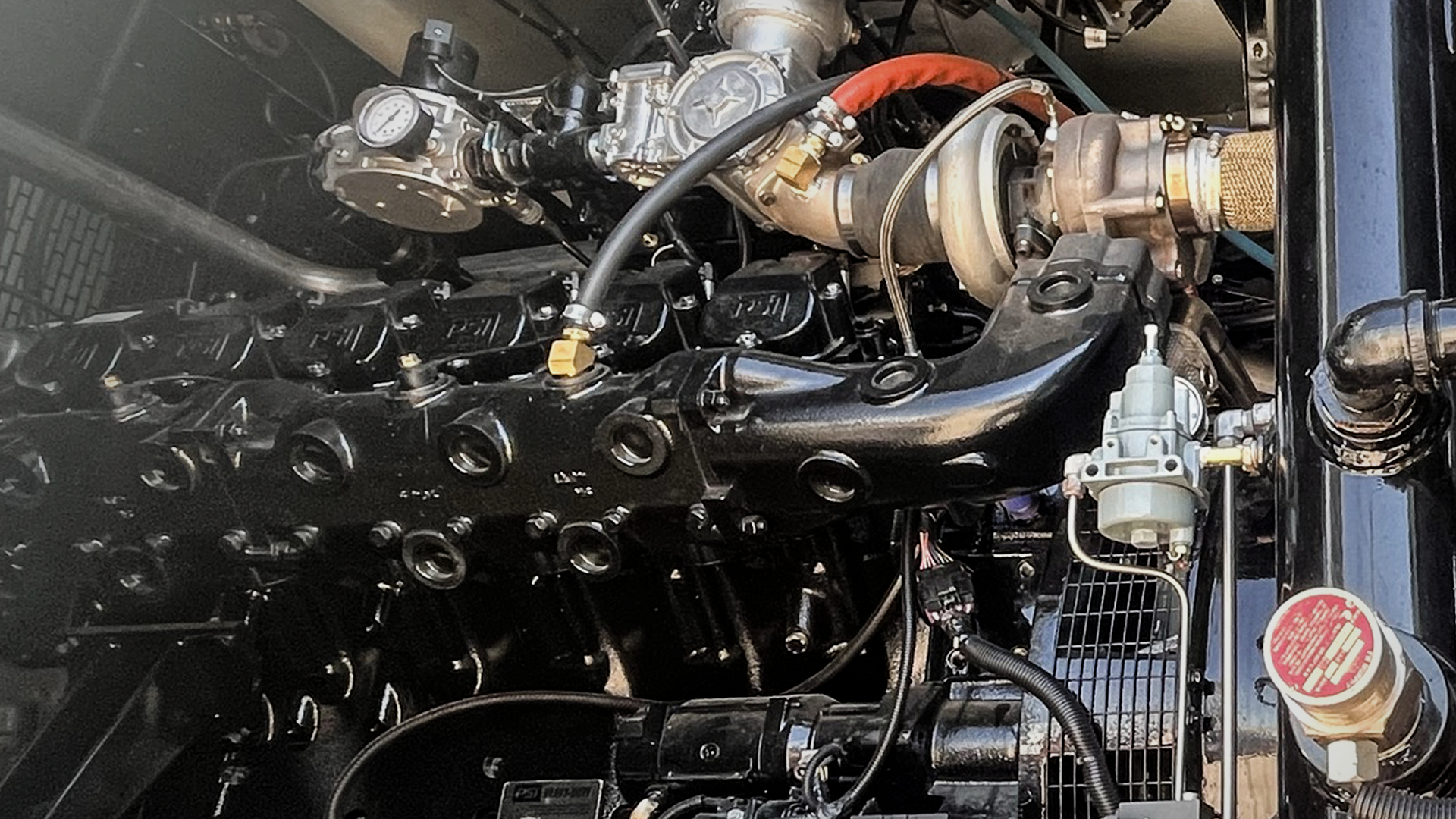 natural gas engine after refurbishment