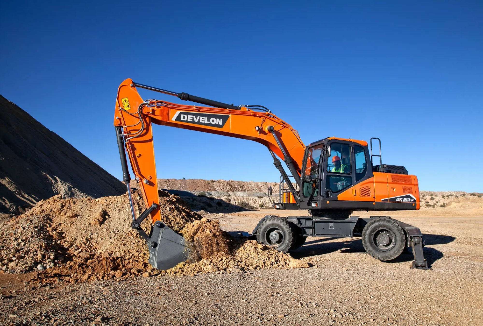 Wheeled Excavators from Central Power Systems & Services